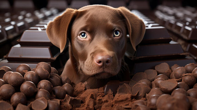 How To Make A Dog Throw Up After Eating Chocolate